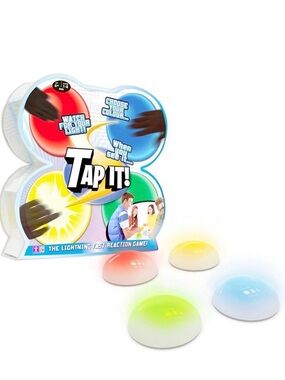 Fotorama "Tap It" Wireless Reaction Light Game,4 Games in One,Age 6+,1-8,Agility